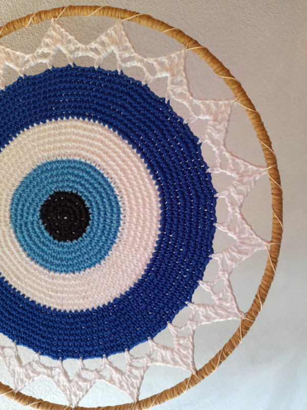 Krajka "Evil Eye" - 25 cm